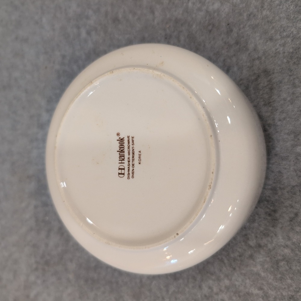Hankook Dishwasher Microwave Oven Trinket Covered Bowl Dish‎ Korea Floral - Picture 4 of 4